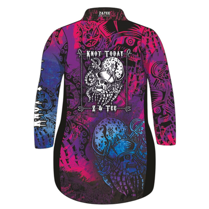 Knot Today | Purple Pink Kraken Fishing Dress ★Pre-Order★