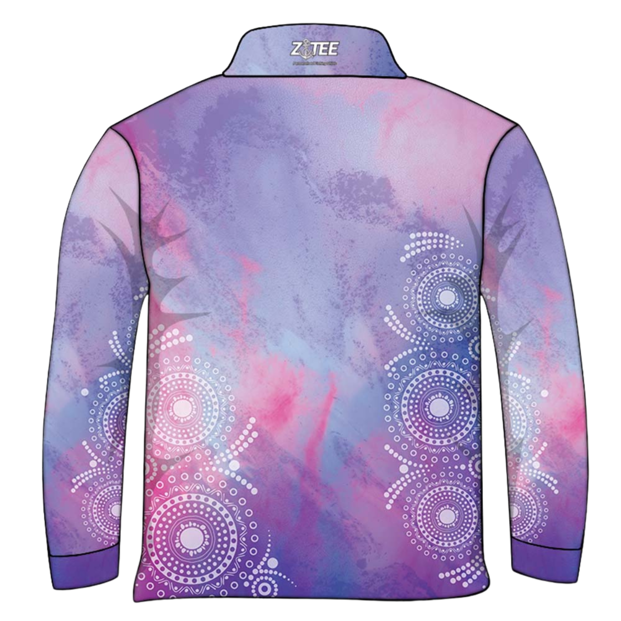 Womens | Lavender Watercolour Swirl Fishing Shirt ★Pre-Order★