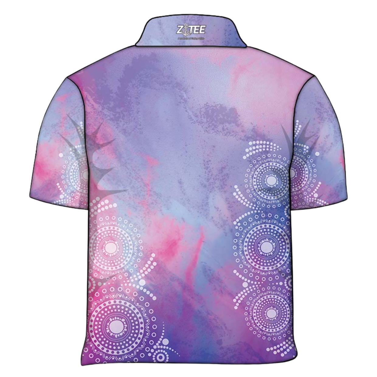 Womens | Lavender Watercolour Swirl Fishing Shirt ★Pre-Order★