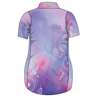 Womens | Lavender Watercolour Swirl Fishing Dress ★Pre-Order★