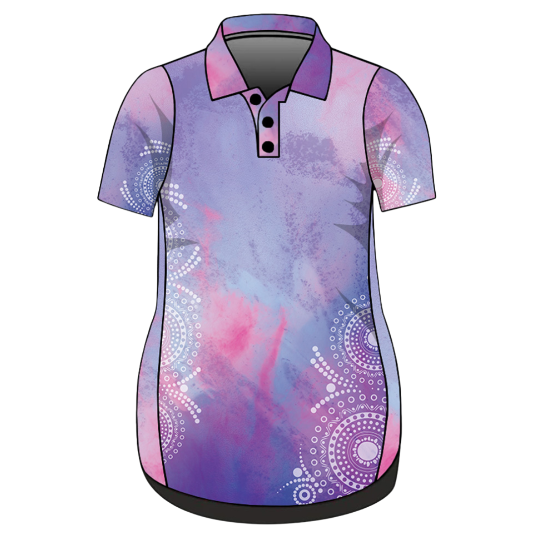 Womens | Lavender Watercolour Swirl Fishing Dress ★Pre-Order★