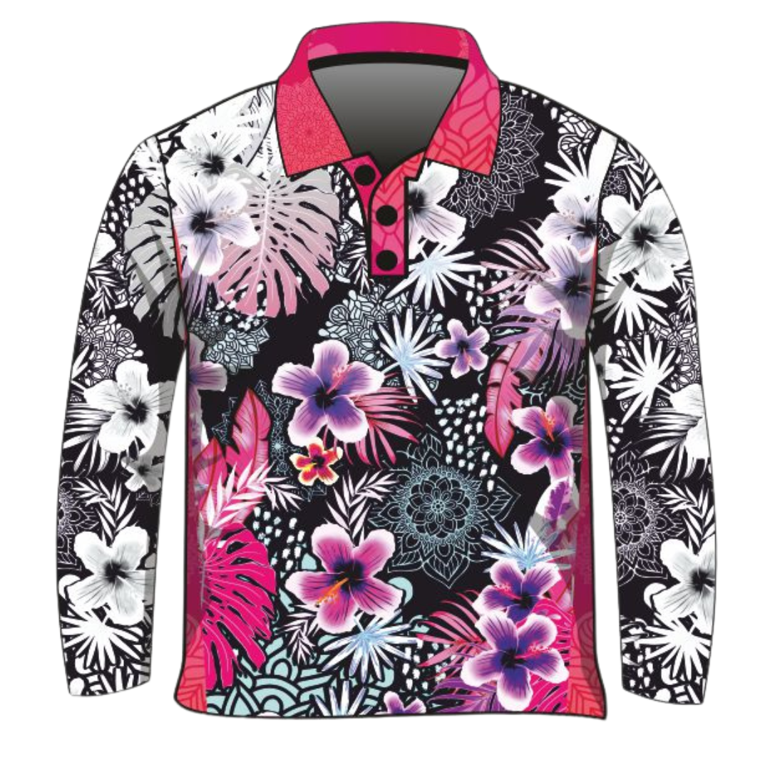Mandala | Barbados Tropical Fishing Shirt ★Pre-Order★