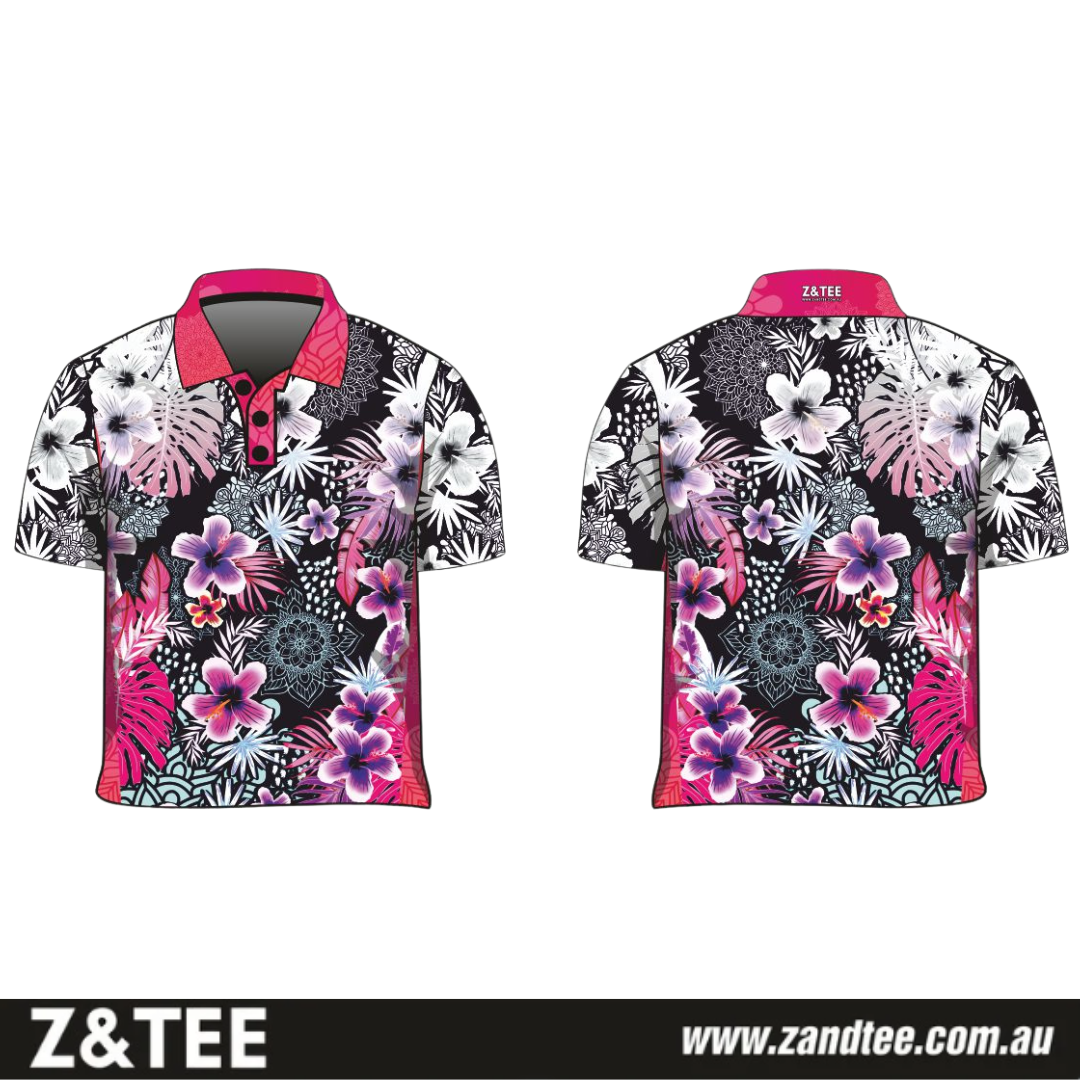 Mandala | Barbados Tropical Fishing Shirt ★Pre-Order★