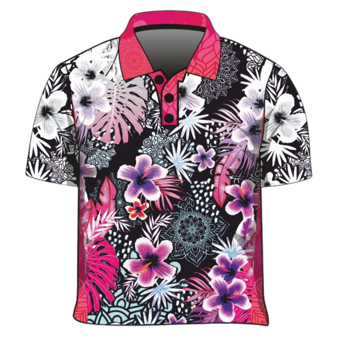 Mandala | Barbados Tropical Fishing Shirt ★Pre-Order★