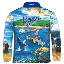 Fraser Island | K'gari Tour Fishing Shirt ★Pre-Order★ Z and TEE 4x4 boy boys camping fishing FRASER ISLAND DESIGNS K'gari men MEN'S DESIGNS mens New Design Preorder quick dry spo-default spo-disabled sun sun shirt sun shirts sunsafe travel uv