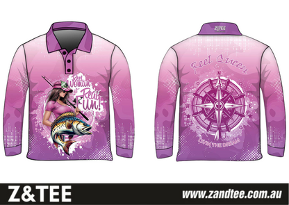 Fishing | Reel Queen Livin the dream Fishing Shirt ★Pre-Order★