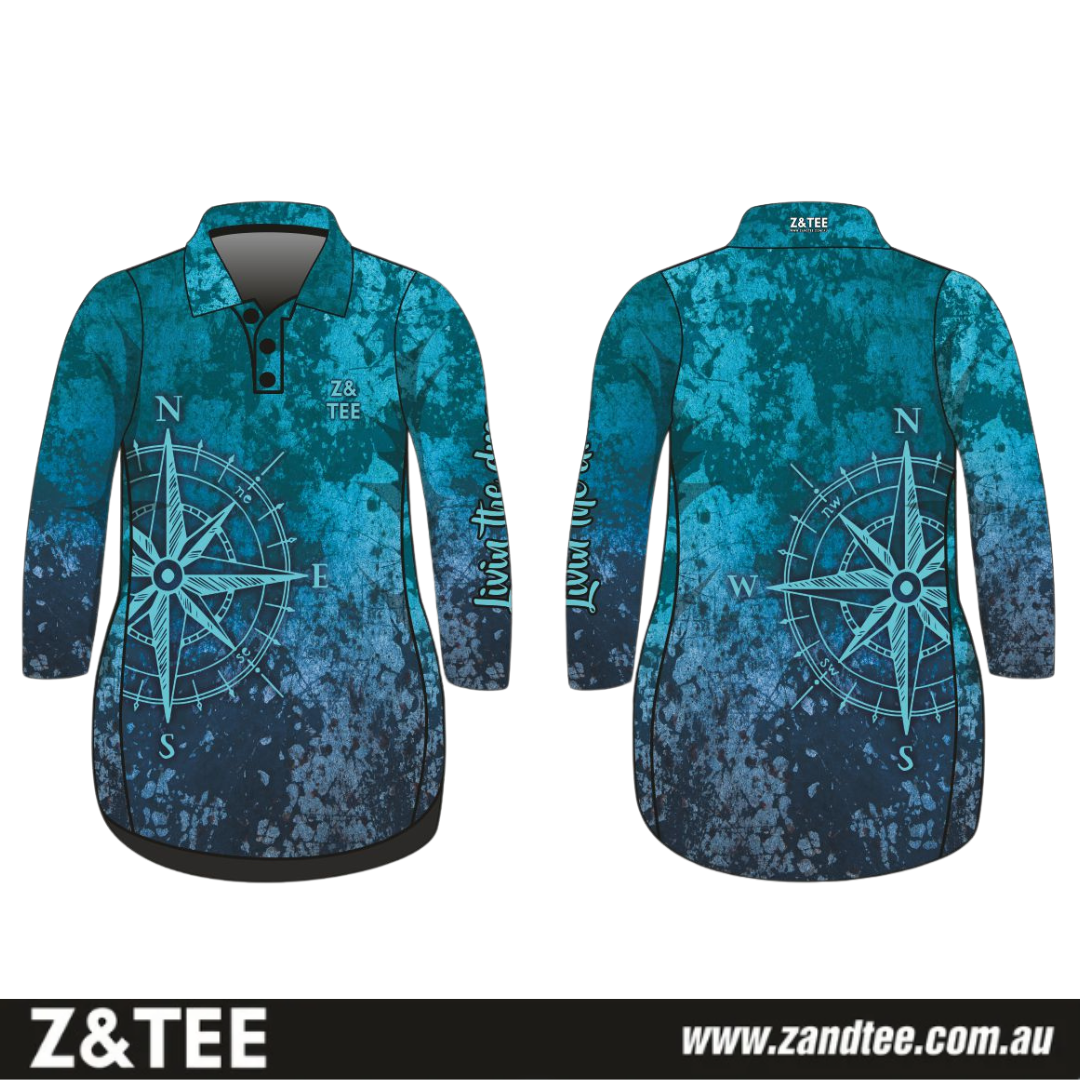 Compass | Teal Livin the Dream Fishing Dress ★Pre-Order★