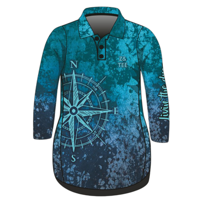 Compass | Teal Livin the Dream Fishing Dress ★Pre-Order★