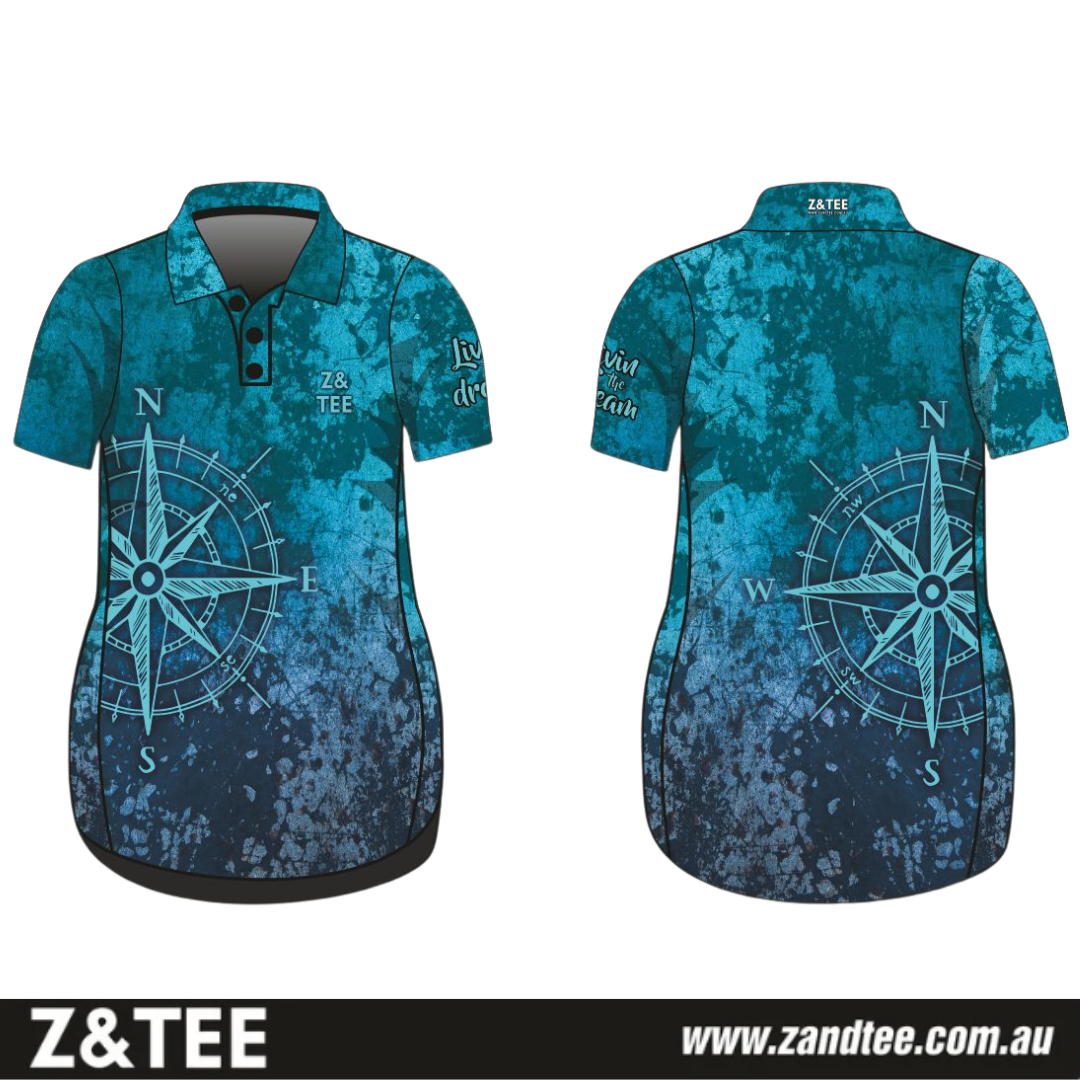 Compass | Teal Livin the Dream Fishing Dress ★Pre-Order★