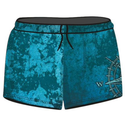 Rugby Shorts | Teal Compass ★Pre-Order★
