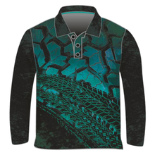 4X4 | Trax & Tread - Teal Fishing Shirt ★Pre-Order★