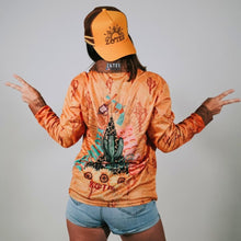 Western | Straight Shooter Western Fishing Shirt ★Pre-Order★ Z and TEE boots cactus COUNTRY WESTERN DESIGNS cowgirl Floral outback quick dry SUN SAFE UPF women's WOMEN'S DESIGNS z&tee