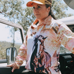 ★Pre-Order★ Western | Kiss My Dust Shirt Long or Short Sleeve Z and TEE camping COUNTRY WESTERN DESIGNS fishing LJM men mens Preorder quick dry spo-default spo-disabled sun sun shirt sun shirts sunsafe uv WOMEN'S DESIGNS