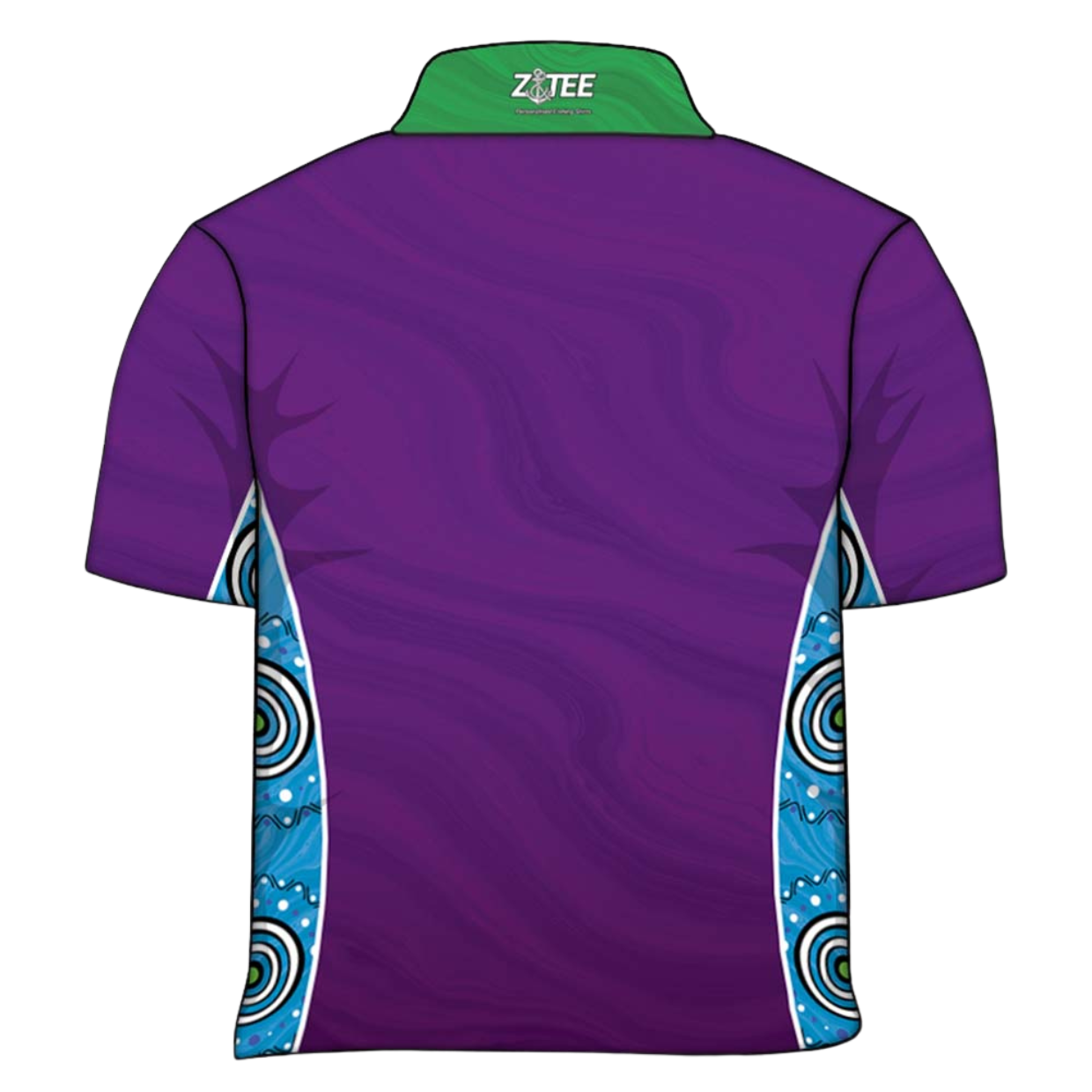 Womens | Violet Aqua Dreamline Drift Fishing Shirt ★Pre-Order★
