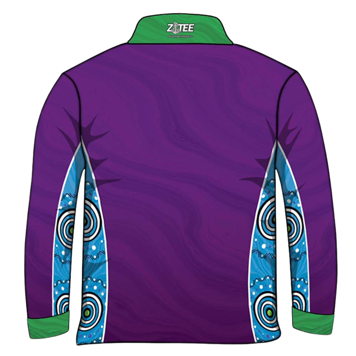 Womens | Violet Aqua Dreamline Drift Fishing Shirt ★Pre-Order★