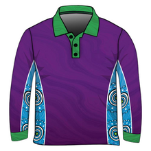 Womens | Violet Aqua Dreamline Drift Fishing Shirt ★Pre-Order★