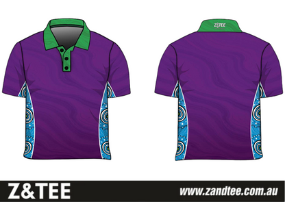 Womens | Violet Aqua Dreamline Drift Fishing Shirt ★Pre-Order★