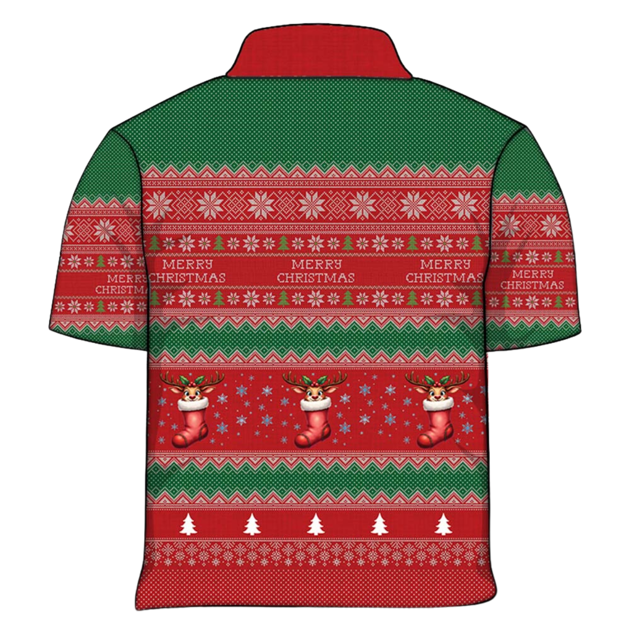 Christmas | Yuletide Jolly Jumper Ugly Christmas Fishing Shirt - Arrives before Christmas