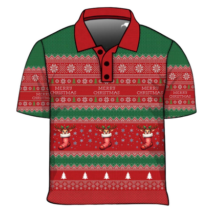 Christmas | Yuletide Jolly Jumper Ugly Christmas Fishing Shirt - Arrives before Christmas