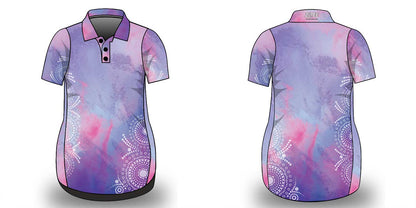 Womens | Lavender Watercolour Swirl Fishing Dress ★Pre-Order★
