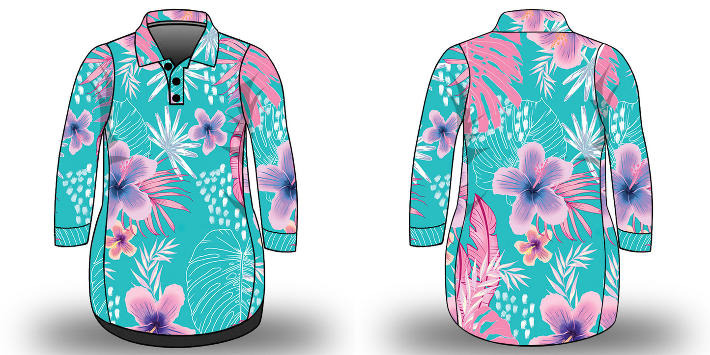 Tropical | Island Bloom Fishing Dress ★Pre-Order★