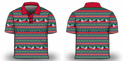 Christmas | HO HO HO Merry Christmas Fishing Shirt - Arrives before Christmas