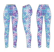 Leggings | Under-the-Sea Adventure Mermaid (Large Scales) Leggings ★Pre-Order★