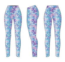 Leggings | Under-the-Sea Adventure Mermaid (Small Scales) Leggings ★Pre-Order★