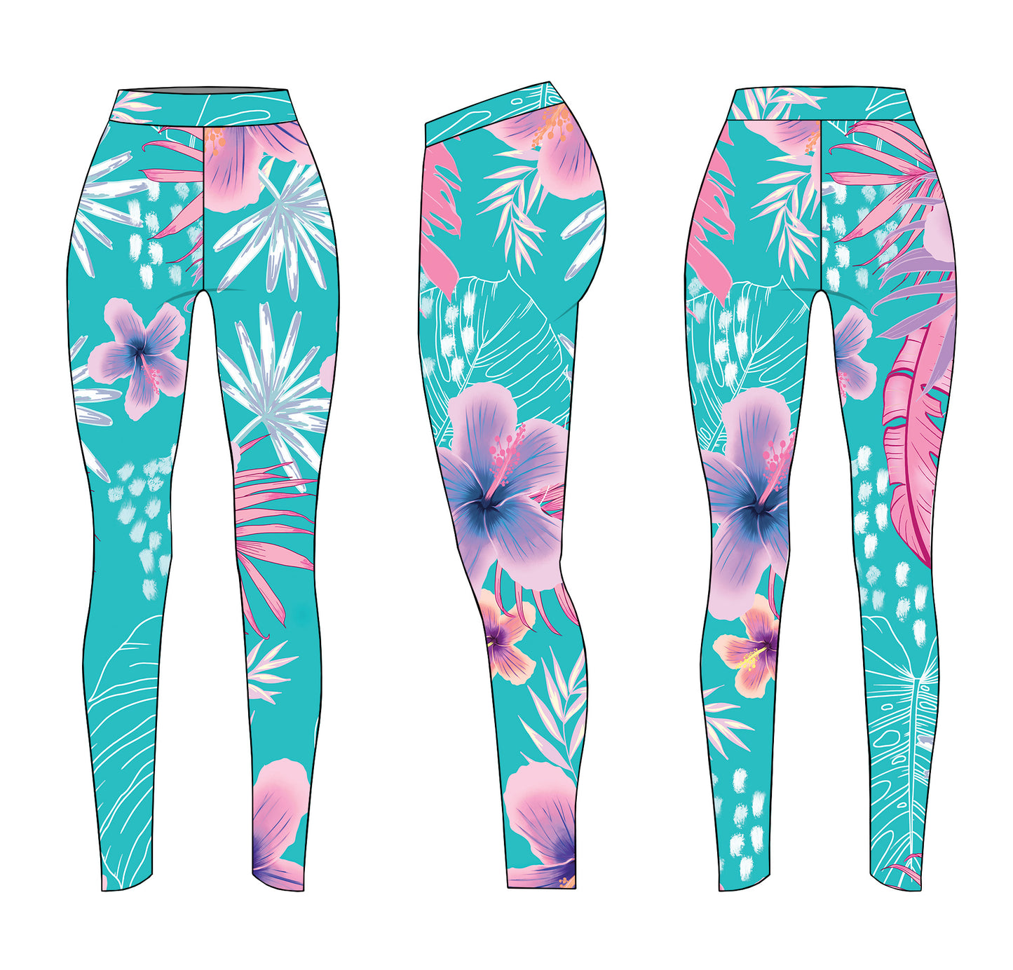Leggings | Island Bloom Leggings ★Pre-Order★
