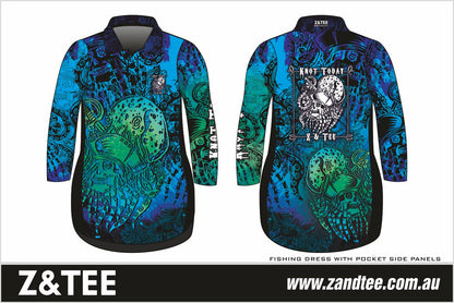 Knot Today | Deep Blue Kraken Fishing Dress ★Pre-Order★