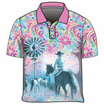 ★Pre-Order★ Western | Cowgirl Paisley Shirt Long or Short Sleeve Z and TEE country country music COUNTRY WESTERN DESIGNS cowgirl GIRL GIRL'S DESIGNS Girl's Fishing Girls HER ALL LJM Preorder quick dry spo-default spo-disabled sun sun safe sun shirt sun shirts SUN SMART sunsafe sunsmart uv western Women women's WOMEN'S DESIGNS work z&tee