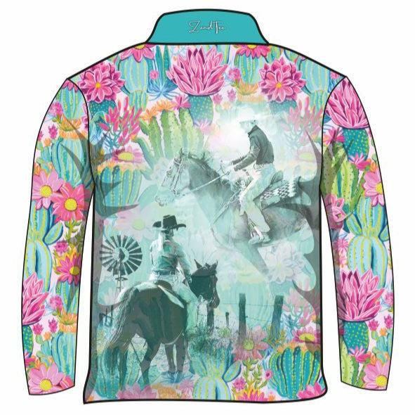 Western | Cowgirl Cactus Shirt Long Sleeve Z and TEE Aussie Australia Australia Day Australian australian bird australian birds Australiana bird BIRDS BUY2SHIRTS camping camping shirt COUNTRY WESTERN DESIGNS FISHING FISHING SHIRT fishing shirts HER ALL In Stock Ladies Fishing Ladies Fishing Shirt lastchance LJM matching dress PATTERN AND PLAIN DESIGNS purple quick dry spo-default spo-disabled sun sun shirt sun shirts sunsafe uv western Women WOMEN'S DESIGNS Women's Fishing Women's Fishing Shirt womens z&tee