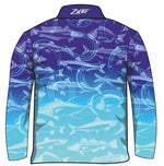 ★Pre-Order★ Fishing | Lucky Pattern Blue Fishing Shirt Long or Short Sleeve Z and TEE boy boys BOYS DESIGNS camping FISH FISH DESIGNS FISHING fishing shirt fishing shirts HER ALL KIDS KIDS ALL kids design KIDS DESIGNS Kids UV rated shirt LJM men MEN'S DESIGNS mens MEN’S DESIGNS PATTERN AND PLAIN DESIGNS Preorder quick dry spo-default spo-disabled sun sun safe sun shirt sun shirts SUN SMART sunsafe sunsmart swim shirt uv z&tee