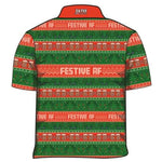 Xmas - Festive AF Ugly Christmas Shirt Short Sleeve Z and TEE Aussie boxingday boys BUY2SHIRTS camping Children Fishing Children's Fishing Christmas DAD FATHER'S DAY FISHING HIM ALL in stock Kid's Fishing Kid's Fishing Apparel Kid's Fishing Shirt Kid's Uv Rated Shirts KIDS KIDS ALL Kids UV rated shirt lastchance LJM men mens quick dry spo-default spo-disabled sun sun shirt sun shirts sunsafe SWIMMING uv xmas z&tee