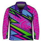 ★Pre-Order★ Extreme | Lightning Pink Shirt Z and TEE 4wd 4x4 4X4 DESIGNS boy boys camping fishing GIRLS DESIGNS LJM men mens PATTERN AND PLAIN DESIGNS Preorder quick dry spo-default spo-disabled sun sun shirt sun shirts sunsafe uv xtreme