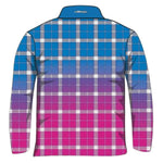 ★Pre-Order★ Pattern | Ombre Tartan Shirt Z and TEE camping country fishing GIRL'S DESIGNS LJM PATTERN AND PLAIN DESIGNS Preorder quick dry spo-default spo-disabled sun sun shirt sun shirts sunsafe uv western Women womens