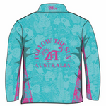 Follow the Sun Tropical Turquoise Long Sleeve Sun Shirt Z and TEE BUY2SHIRTS camping country cruise HER ALL In Stock lastchance LJM outback PATTERN AND PLAIN DESIGNS pink quick dry spo-default spo-disabled sun sun shirt sun shirts sunsafe tropical TROPICAL DESIGNS uv western Women WOMEN'S DESIGNS Women's Fishing Women's Fishing Shirt womens z&tee
