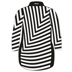 ★ Pre-Order ★ Black White Line Lifestyle Dress - Long Or Short Sleeves Z and TEE girls womens