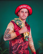 Youths - Adults Wide Brim Hat Far Northern Beer Tropical Drink Up Z and TEE Aussie boxingday DAD FLORAL HAT HIM ALL in stock Preorder spo-default spo-disabled tropical